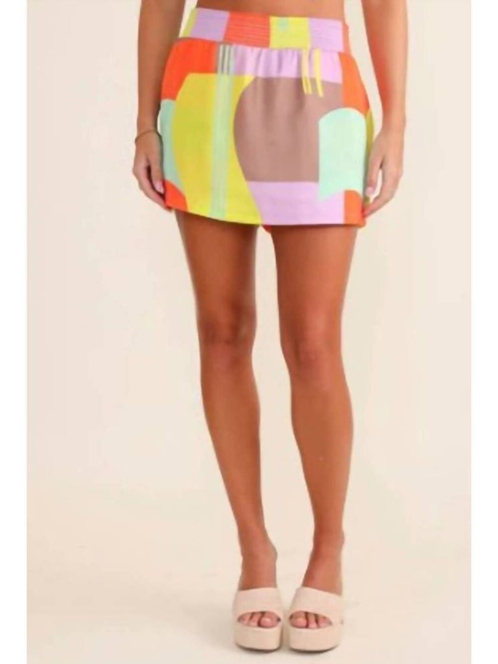 NWT! S'Edge Leslie skort in neon brights